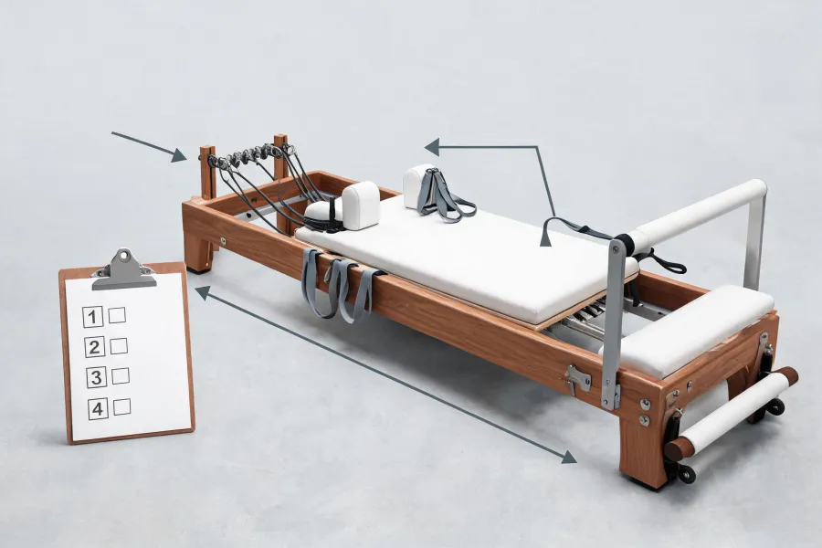 Wholesale Pilates reformer pre-quote checklist